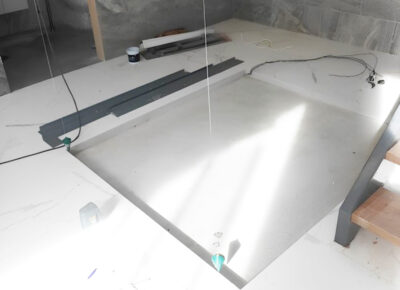 Với Pit chỉ 6cm, thang máy không hố pít có lợi thế lắp đặt ở không gian hẹp, nhà cải tạo