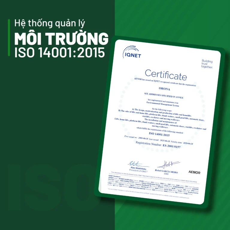 orona-iso-14001